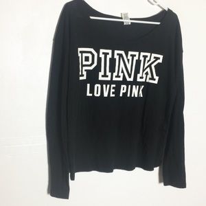 PINK Victoria’s Secret Long Sleeve Graphic Shirt